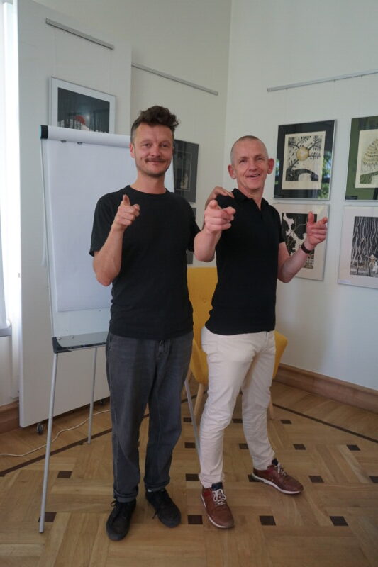 Mister Melvin ja Stefan Boonen HeadRead festivalil