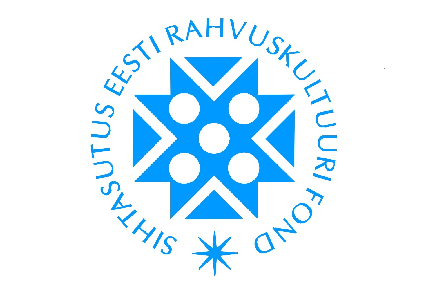 Rahvuskultuuri fondi logo valgel taustal